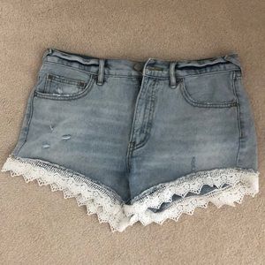 Free People Denim Shorts Size 27